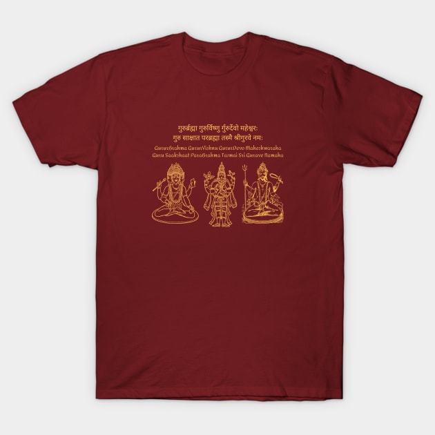 Guru Mantra T-Shirt by BhakTees&Things